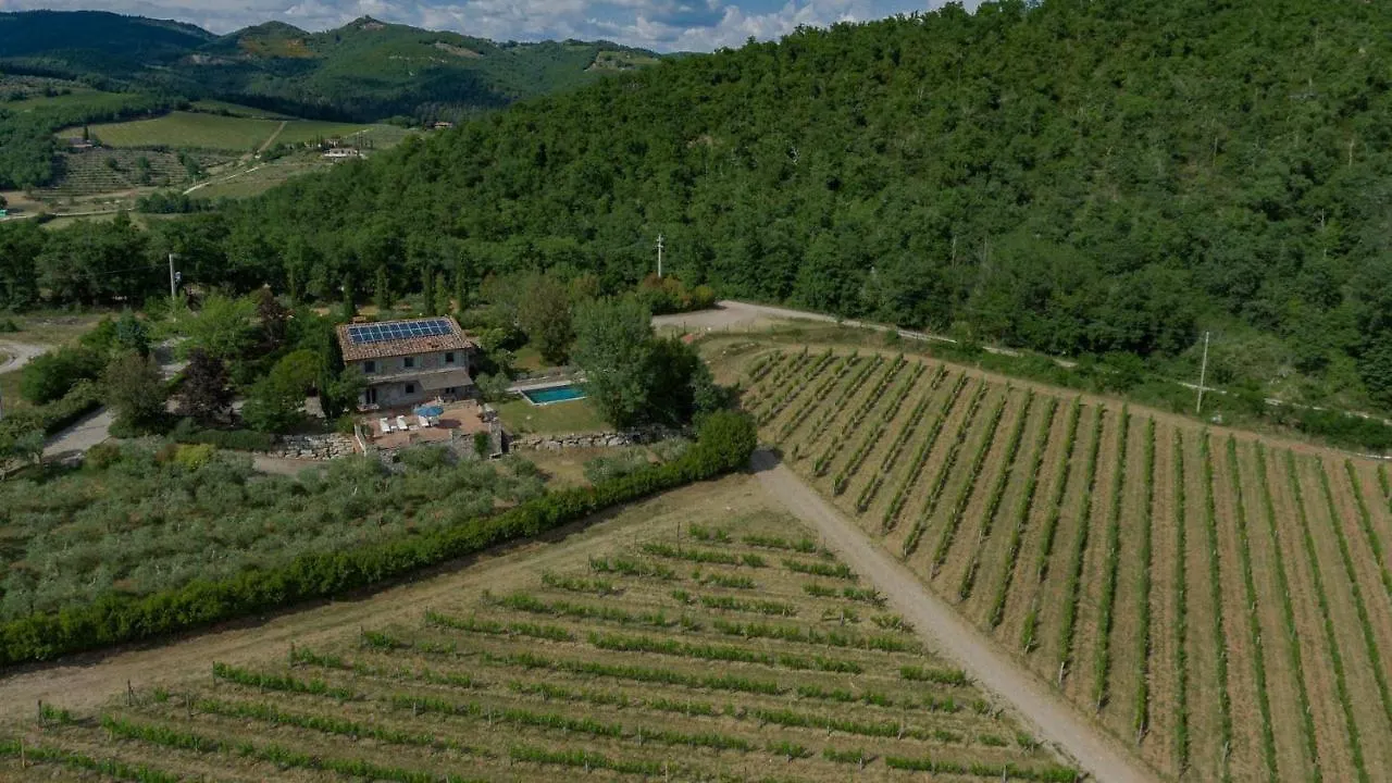 Il Trebbio Villa Gaiole in Chianti Italy